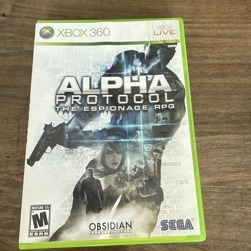 Alpha Protocol The Espionage RPG (Xbox 360, 2010) Complete, CIB! Tested